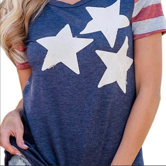 Star Printed Short sleeve - Picture 3 of 5